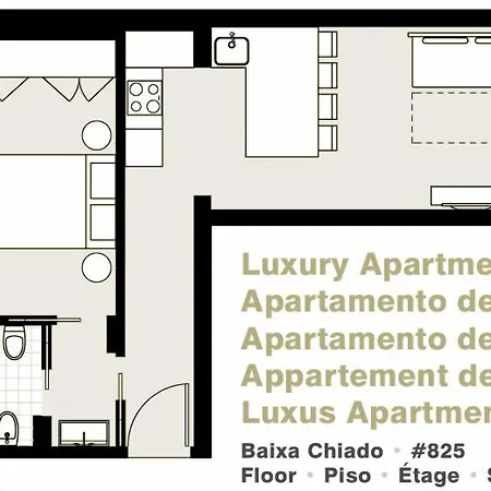 Appartamento Lsa Baixa Chiado By Numa